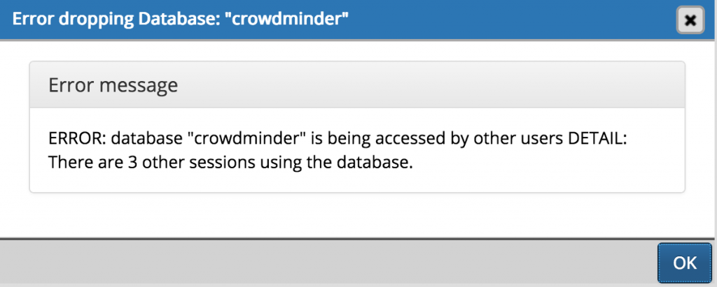 postgres-headache-wont-let-delete-database