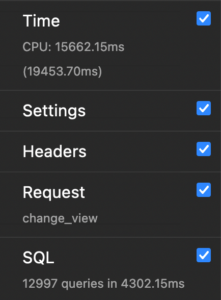 debug-bar-product-change-slow